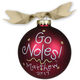 Florida State University Glass Christmas Ornament Image 2 of 3